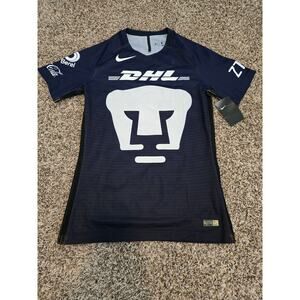 Pumas UNAM 2017 Player Issue Jersey Men's M NWT Nike Authentic Liga MX True Fan